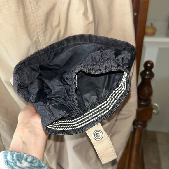 Roxy Snow Pants Women Small Boardwear Quicksilver Snow Ski Light Tan Zip Pockets - Picture 7 of 9